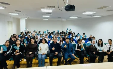 В Жамбылской области члены Общенациональной коалиции встретились с молодежью