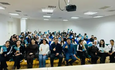 В Жамбылской области члены Общенациональной коалиции встретились с молодежью