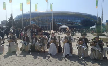 Наурызбай ауданында Наурыздың мерекелік қалашығы бой көтерді