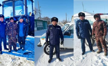 В Павлодарской области тракторист и фермер потерялись во время бурана