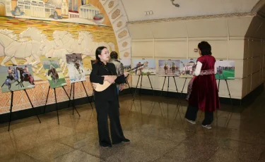 Наурыз мейрамы: на станциях метро Алматы проходят концерты и фотовыставки