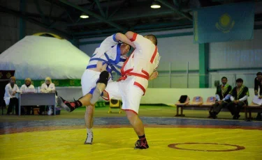 Алматыда күштік құрылымдар арасында қазақ күресі мен самбодан ашық чемпионат өтеді