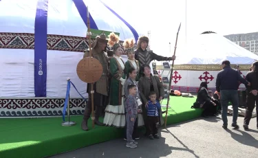 Ұлыстың ұлы күні: Наурызбай ауданында мерекелік шағын қалашық бой көтерді