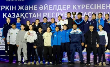 Алматылық спортшы қыздар әйелдер күресінен Қазақстан чемпионатында сәтті өнер көрсетті
