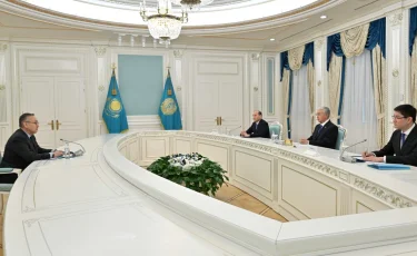 Глава государства встретился с Генеральным секретарем ОДКБ