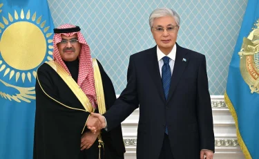 Президент Сауд Арабиясы корольдігінің Қазақстандағы елшісін қабылдады
