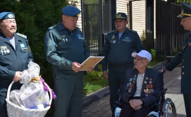 Ветеран войны Иван Бегунов отметил 101-летие