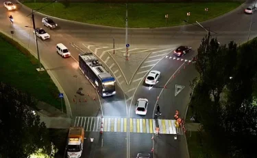 В Алматы более 2 тыс. пешеходных переходов обновят в текущем году