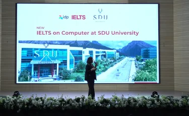 SDU университеті базасында IELTS тест орталығы ашылды