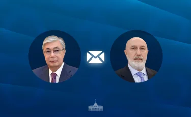 Глава государства направил телеграмму поздравления Президенту Республики Ирак