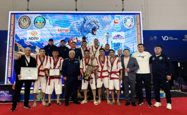 Боз кілемде мықтылар анықталды: Таразда қазақ күресінен ел чемпионаты өтті