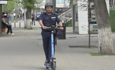 Самокатный патруль: полиция Алматы подвела первые итоги работы в новом формате