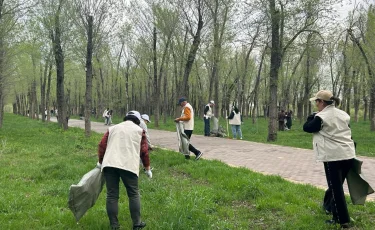 Алматының Түрксіб ауданында өткен сенбілікке 2 мыңнан астам тұрғын қатысты