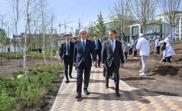 Президент «Таза Қазақстан» республикалық экологиялық акциясына қатысты