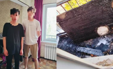 Қызылордалық полиция қызметкерлері  екі азаматты аман алып қалды