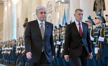 Ақордада Чех Республикасының премьер-министрін қарсы алу рәсімі өтті