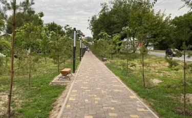 Скверлер, жағалаулар мен аулалар: Алматының Жетісу ауданында 12 гектар көріктендіріледі