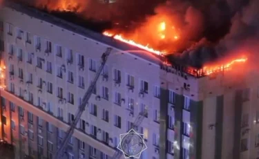 Ақтөбедегі әкімдік ғимаратындағы өрттің себебі анықталды