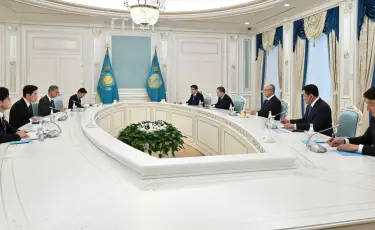 Глава государства встретился со специальным представителем Президента Республики Корея