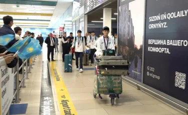 Историческое золото: сборная Казахстана по таеквондо вернулась домой с победой