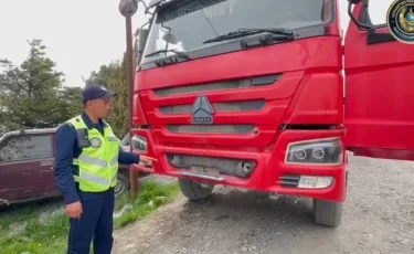 Түркістан облысында көлігінің нөмірін қашықтан өзгертіп отырған жүргізушінің айласы әшкереленді