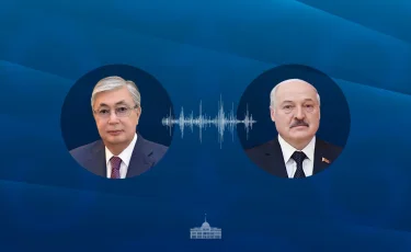 Состоялся телефонный разговор Главы государства с Президентом Республики Беларусь