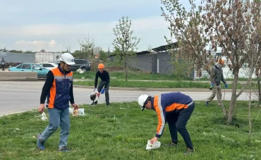 Таза Қазақстан: Алматыда құрылыс компаниялары сенбілікке қатысты