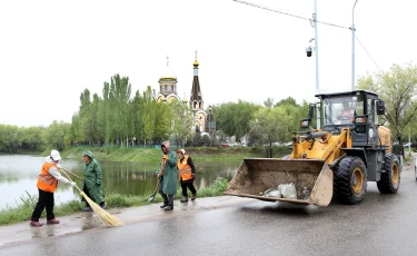В Алматы очистили Карасу, Боралдай и территорию Большого Алматинского канала