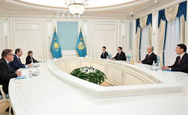 Глава государства встретился с руководителем французской энергетической компании