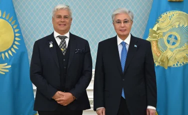 Президент Халықаралық кинология федерациясының президентін қабылдады