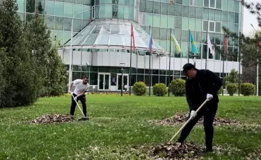 Алматыда «Алатау» технологиялар паркі аумағында бизнес өкілдері сенбілікке қатысты