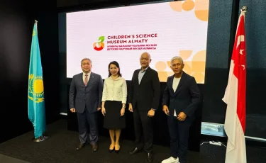 Алматыдағы балалар ғылыми музейінің ашылуы Сингапурда талқыланды