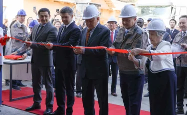 Алматыда өндірістік қалдықтардан құрғақ құрылыс қоспаларын өндіретін зауыт іске қосылды