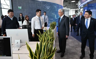 Касым-Жомарт Токаев принял участие в запуске ряда образовательных инициатив