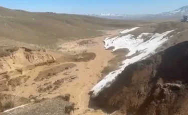 Еріген қар суы Кеген - Нарынқол автожолын басып қалды