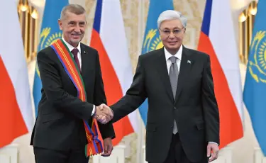 Касым-Жомарт Токаев наградил Андрея Бабиша орденом «Достық» І степени