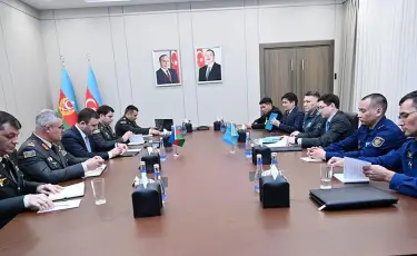 Заместитель министра обороны Казахстана по цифровизации совершил визит в Баку