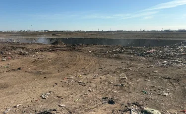 Атыраудағы қоқыс полигонындағы өрт толықтай сөндірілді