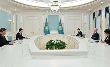 Президент встретился с председателем Японской парламентской лиги дружбы с Казахстаном