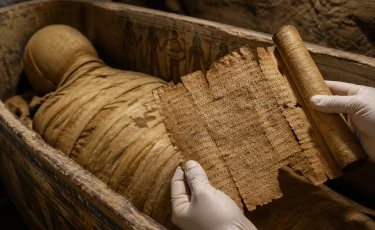 В египетской гробнице нашли папирус с «Илиадой» Гомера