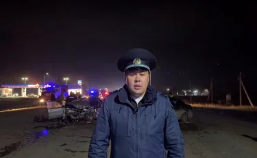Смертельное ДТП в Актюбинской области: водитель скончался на месте
