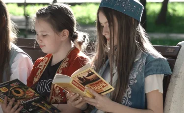 Кітап - білім кілті:  алматылық оқушылар челлендж бастады