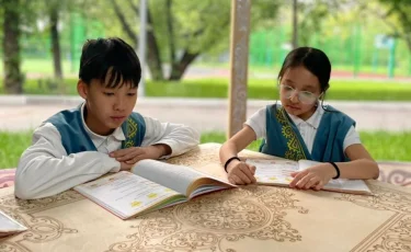 В Алматы открылся этно-кабинет «Парасат шаңырағы» на базе гимназии №138