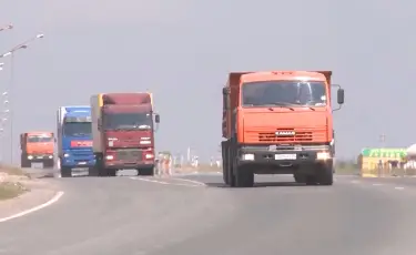 Елордада жүк көліктеріне бақылау күшейтілді