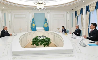 Глава государства встретился с президентом Международной кинологической федерации