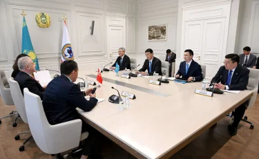 Аким Алматы Дархан Сатыбалды провел встречу с Послом Турции