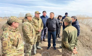 Су тасқынының алдын алу: Ақмола облысында тәулік бойы бақылау жүргізіліп жатыр