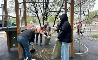 Набережная Большой Алматинки очищена на участке Толе би – Райымбека