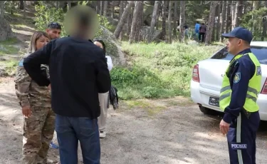 Бурабай ұлттық паркінде ондаған заң бұзушылық анықталды