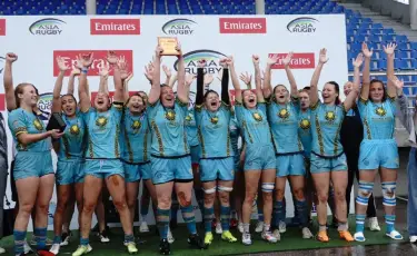 Женская сборная Казахстана по регби завоевала серебро чемпионата Азии в Алматы